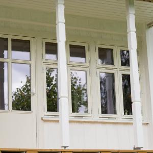 Ny veranda, som tidligere var innvendig rom